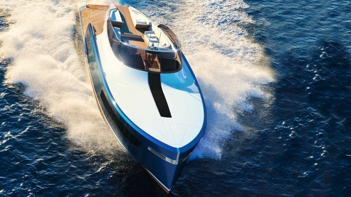 Aeroboat S6 concept - Rolls Royce + Claydon Reeves