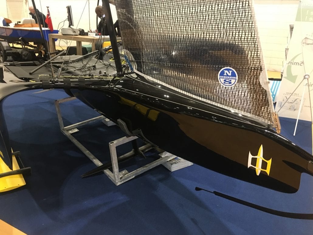 Variable Pitch Foiling boat